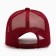 Women's baseball cap with minaku grid, burgundy color, size 56-58