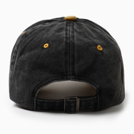 Male cap minaku, black/yellow color, rr 56-58-2