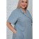 Women's dress, size 58, blue color