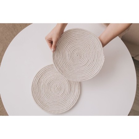 Cotton rope 6 mm (120 m) white-8