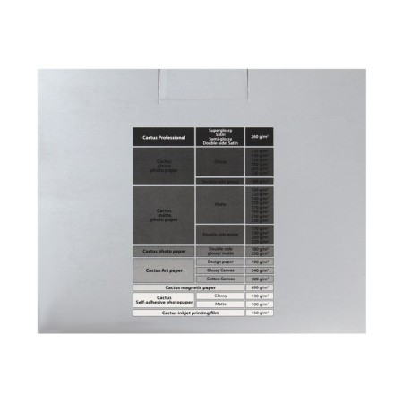 Photo paper for jet print A6, 500 sheets Cactus, 200 g/m2, one -sided, glossy-2