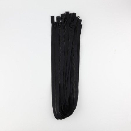 Lightning "Tractor", No. 5, connective, 2 runners, automatic locks, 85 cm, black color-2