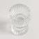 Glass "Ball on the leg" Double-sided transparent d-2 and 4 cm 5.5x5x5x8 cm