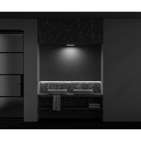 TREKOVIC TRECHNICAL TR080-1-12W3K-B, 12W, 22.2x2.6x2.9 cm, LED, 700LM, 3000K, Black Color Black-4