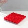 Soap petals "Bun roses. Red" 3.5x3.5x4 cm