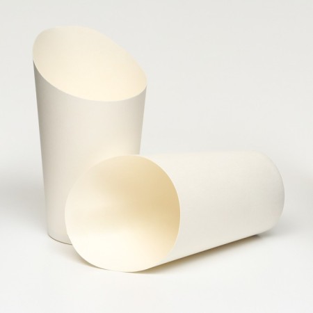 Packaging for potatoes free, white, 14 x 11 x 6 cm
