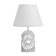 Fibonacci table lamp E27 40W white 27x27x42 cm Risalux