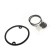 Lamp NBU 06-60-001 U1 Leda 1, E27, IP44, 60 watts, transparent glass, black