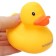 Rubber toy for the bath "Duck Baby I", 8.5 cm, crush me
