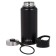 Thermos "Master K", 1 l, two covers, retains heat up to 12 hours, black