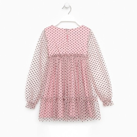 Dress grid KAFTAN, p. 34 (122-128 cm), pink-8