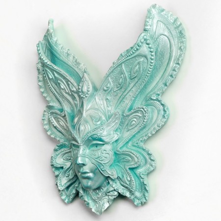 Panel "Mask 3" Mint, 30cm-1