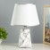 Dinara table lamp E27 40W gray 22x22x32cm Risalux