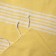 Towel Peshtemal Lovelife Boston, col. yellow, 75x170 cm, 80% HL, 20% PE, 190 g/m2