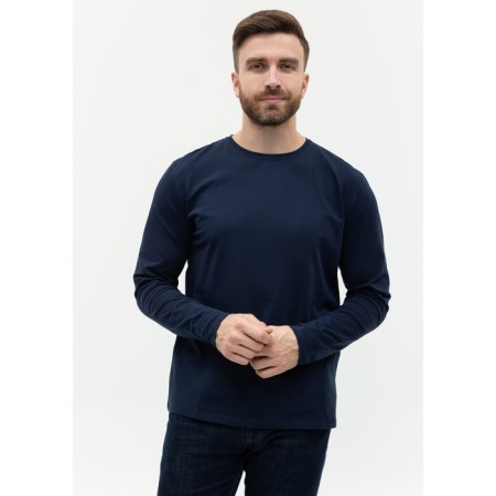 Male T-shirt, size 48, dark blue color-6