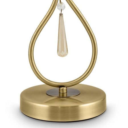 Freya Fr2019TL-01BS MADELINE, 280x280x460 mm desktop lamp, E14, 1x40W, brass color-3