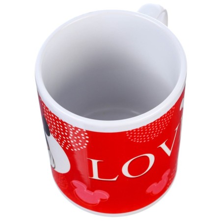 Set of paired mugs, 350 ml "Love", Mickey and Friends-5