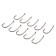 The hook KOI Grip Carp Hook, size 6 Int, BN color, 10 pcs.