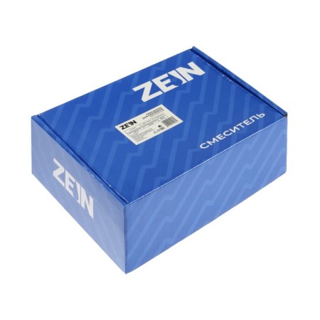 Zein Z3750 shell mixer, single -leaf, pour height 9.5 cm, brass, chrome-7