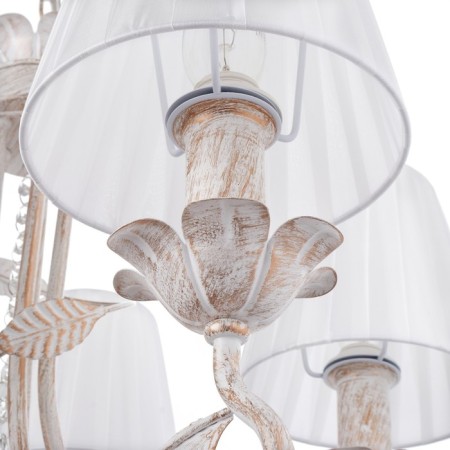 Chase "Melania" 5x40W E14 White-gold 56x56x82 cm Bayerlux-5