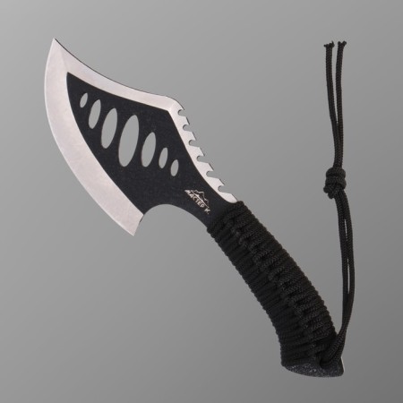 Tourist hatchet in the braid, black, 24cm, 250 g-4