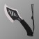 Tourist hatchet in the braid, black, 24cm, 250 g