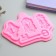 Mold Silicon "Key and keyhole" 4 items 0.7x10x12.5 cm