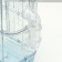 A cage for rodents with a tunnel and filling, 32 x 31 x 39 cm, blue