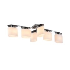 Ceiling chandelier BICE 6x40W E14 Chrome 39x88x20cm