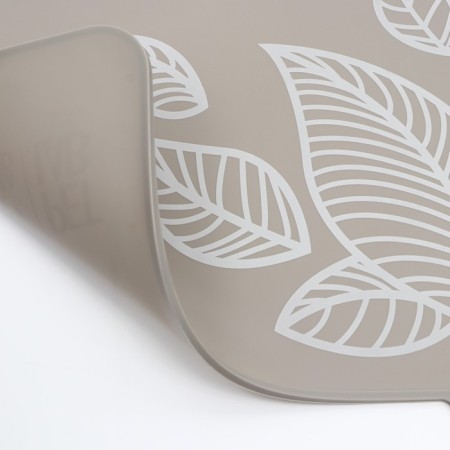Silicone rug for a bowl, 40 x 30 cm, gray-6