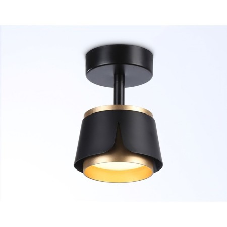 The flip turning point with a replaceable lamp Ambrella Light, Techno Family, TN71227, GX53, black color, gold-2