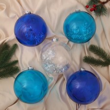 Set of balls plastic D-15 cm, 5 pcs 