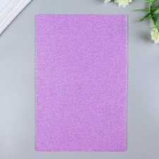 Foamiran glitter Magic 4 Hobby 2 mm cent. Lavender, 20x30 cm