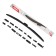 Fenox wiper brush, 26 "/650 mm, hybrid, mounts 15 in 1, WB65240