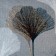 Belezza Ginko 200x220cm blanket, gray-blue, microfiber 200g/m, PE 100%