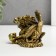 NECK Polystone Bronze "Dragon with a ball" 7.8x7x4.5 cm