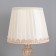 Gabric table "Azart" 1x60W E27 gold 26x26x43 cm