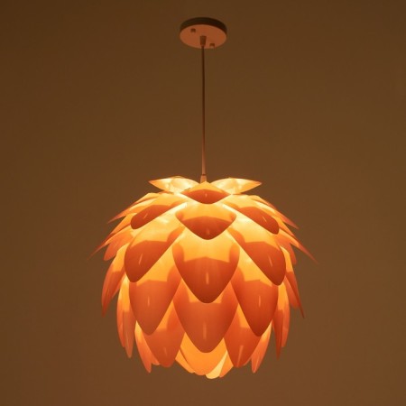 Lamp "Hops" 1he27 40W gold 36x36x40-140 cm-2