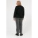 Female jumper, size 54, black color