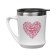 Thermal circle, 350 ml, lifestyle "Happiness in moments", retains heat 3 hours, white