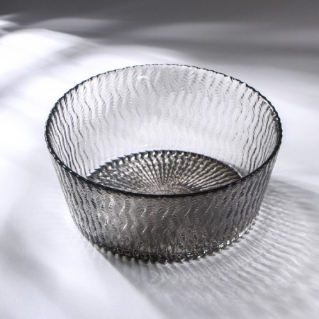 “Retro Grey” candy, 700 ml, d = 16 cm, gray color