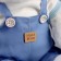 Soft toy "Little Friend", a bear in a blue overalls