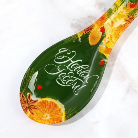 Set "Happy New Year!", Standing under a spoon, spatula-6