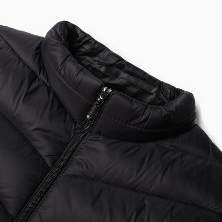 Male vest at the zipper Mist, r.52, black-7