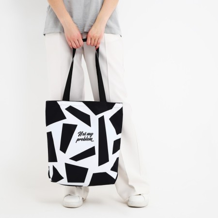 Bag Schoper is not my problem, 40x12x38, black color-9