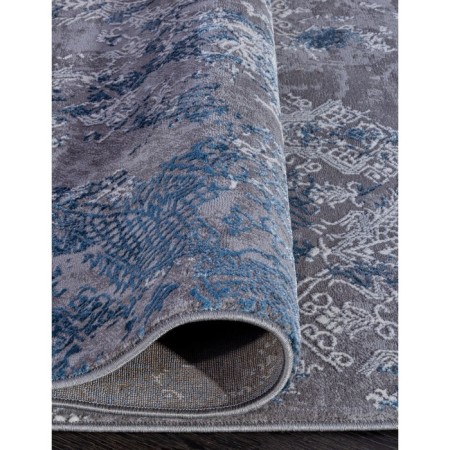 Karmen Hali Armina Carpet, size 100x2500 cm, color Blue/Blue-1
