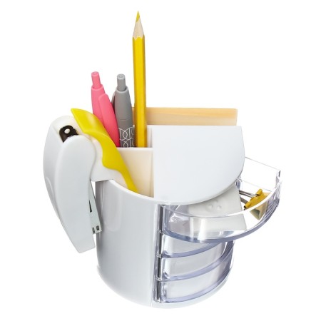 Organizer stand for the office of the plasticIKICAL ERICHKRAUSE VENEZIA, Classic, White-4