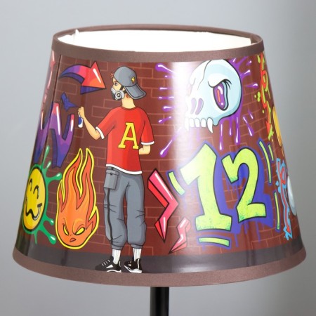 Graffiti table lamp E14 15W 20x20x27 cm Risalux-4