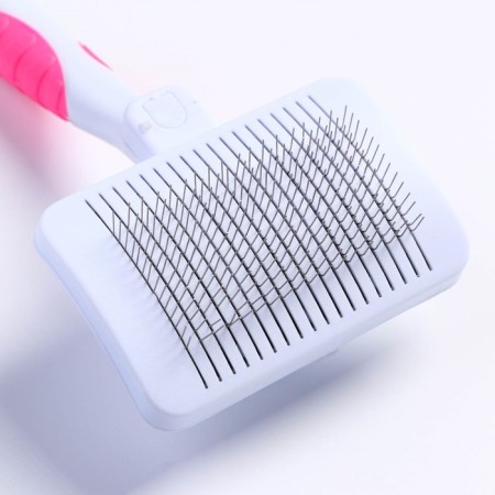Pucrheck with self-cleaning without drops, 8.5 x 15.5 cm, white-pink-2