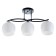 Alter chandelier 3he27 40w Black 42x21x27 cm Bayerlux